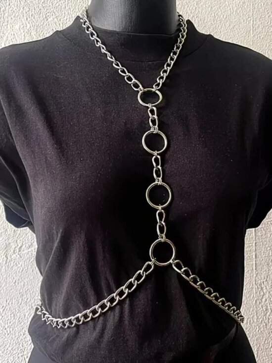 Accessories - Punk Streetwear Style Body Chain